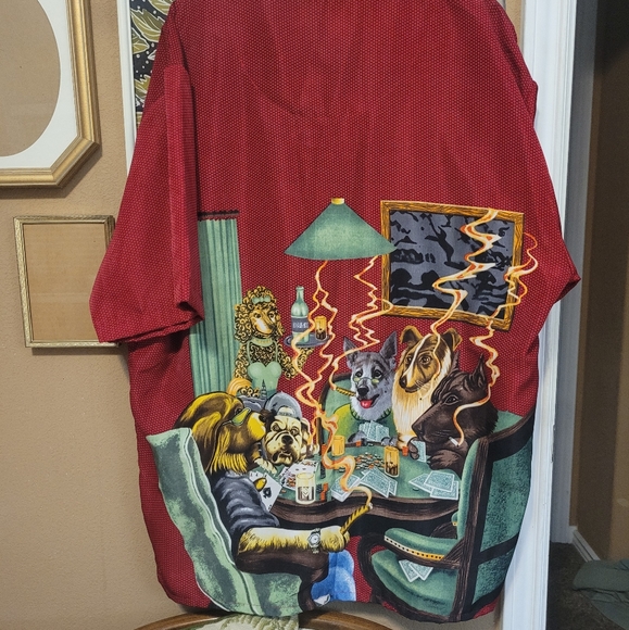 Retro graphic button up - Picture 2 of 3